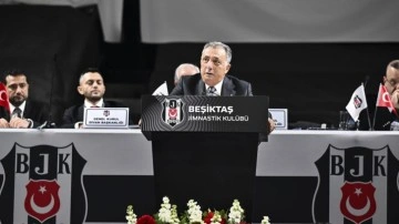 Beşiktaş'ın genel kurulunda yönetim ibra edildi