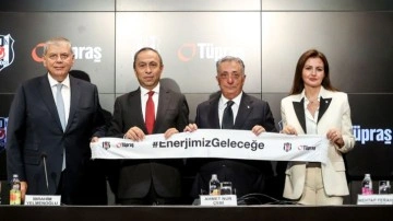 Beşiktaş'ın yeni stat isim sponsoru Tüpraş oldu!