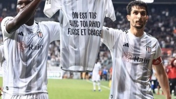 Beşiktaşlı futbolculardan Ghezzal'a destek