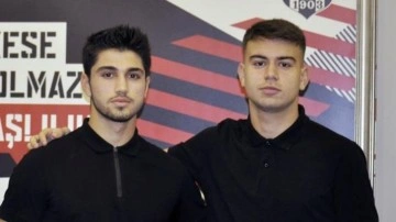 Beşiktaş'ta iki genç futbolcuyla profesyonel sözleşme imzalandı