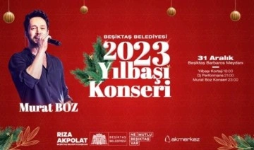 Beşiktaş'ta yeni yıl kutlamalarında Murat Boz sahne alacak!