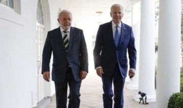 Beyaz Saray'da Biden-Lula görüşmesi