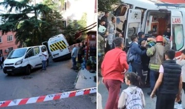 Beyoğlu'nda feci kaza: Servis minibüsünün çarptığı yaya ağır yaralandı!
