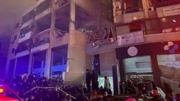 Beyrut'ta Hizbullah'ın kalesi şiddetli patlama!