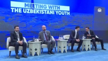 Bilal Erdoğan, Özbekistan’da gençlerle buluştu