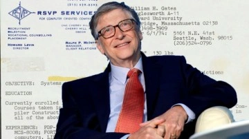 Bill Gates bile olsanız özgeçmiş hazırlıyorsunuz!