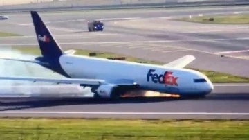 Bir Kargo Uçağı, İstanbul Havalimanı'na Gövde Üstü İniş Yaptı [Video]