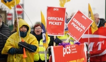 Birleşik Krallık'ta 100 bin kamu çalışanı greve gidecek