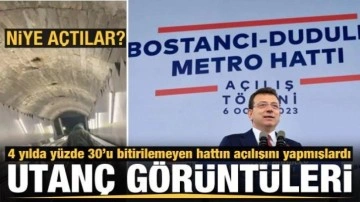 Bitirilmeden açılan Bostancı-Dudullu metrosundan skandal görüntüler gelmeye devam ediyor