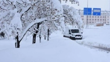 Bitlis'te, 266 köy yolu kardan kapandı