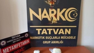 Bitlis'te 412 gram metamfetamin ele geçirildi