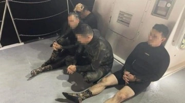 Bodrum'da FETÖ'cü 4 eski asker yurt dışına yüzerek kaçmaya çalışırken yakalandı