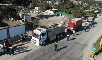 Bodrum'da 'hafriyat kamyonu' denetimi: 1 milyon lira ceza kesildi
