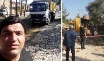 Bodrum'da istinat duvarı çöktü: Devrilen kepçenin operatörü öldü