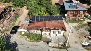 Bolu'nun Alpagut köyünde vatandaşlar artık elektriğe ücret ödenmeyecek