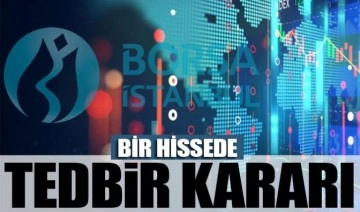 Borsa İsanbul'dan, Fuzul GMYO hisselerinde tedbir kararı