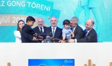Borsa İstanbul’da gong 3.9 milyonluk taleple rekor kıran ebebek için çaldı