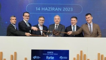 Borsa İstanbul'da gong Forte Bilgi İletişim Teknolojileri için çaldı