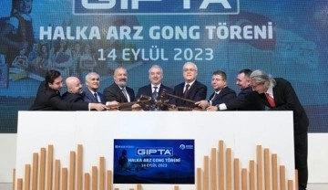 Borsa İstanbul’da gong Gıpta için çaldı