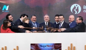 Borsa İstanbul'da gong Mega Metal için çaldı