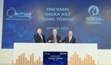 Borsa İstanbul’da gong Oncosem için çaldı