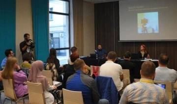 Bosna Hersek'te festival kapsamında akıllı telefonla belgesel yapımı eğitimi sürüyor