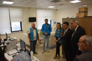 Bozüyük Belediye Başkanı Mehmet Talat Bakkalcıoğlu Bozüyük Devlet Hastanesi'ni ziyaret etti