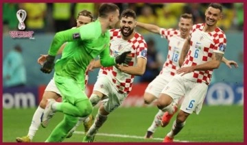 Brezilya'yı penaltılarda eledi: Hırvatistan 2022 FIFA Dünya Kupası'nda yarı finalde