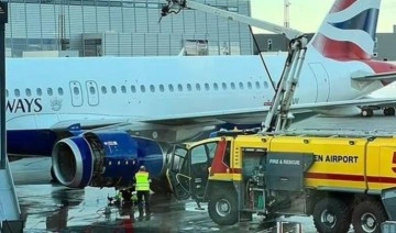 British Airways uçağında büyük panik: Alev aldı