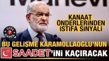 Bu gelişme Temel Karamollaoğlu'nun "Saadet'ini" kaçıracak!