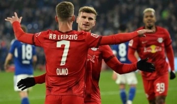 Bundesliga'da RB Leipzig'den gol şov: Schalke 04 1-6 RB Leipzig