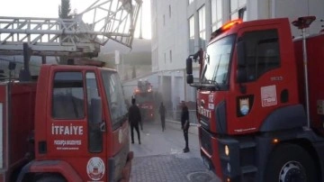 Burdur'da öğrenci yurdunda yangın