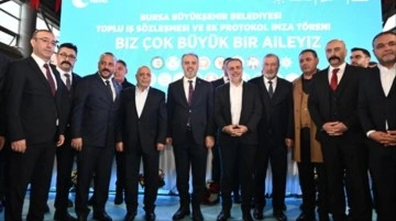 Bursa Büyükşehir Belediyesi'nden çalışanlara yüzde 88'e varan zam