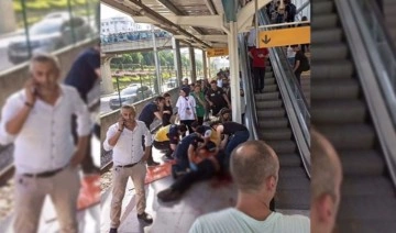 Bursa’da metroda dehşet: Bıçaklanan şahıs ağır yaralandı