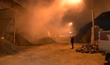 Bursa'da odun ve kömür depolama tesisinde korkutan yangın: Bir ay önce...