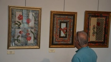 Bursa'da sanatseverler ‘Çeşm-i Cihan Ebru Sergisi’nde buluştu