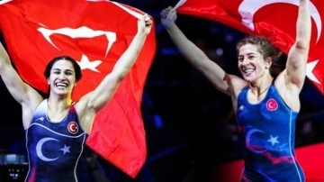 Buse Tosun Çavuşoğlu ve Yasemin Adar Yiğit'ten altın madalya!