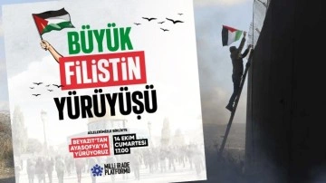 Büyük Filistin Yürüyüşü bugün