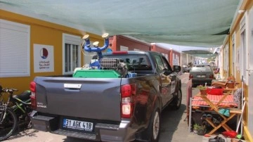 Çadır ve konteyner kentlerde zararlılara karşı ilaçlama AFAD ekiplerine emanet