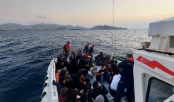 Çanakkale açıklarında 13 düzensiz göçmen kurtarıldı