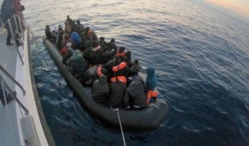 Çanakkale açıklarında 32 kaçak göçmen kurtarıldı