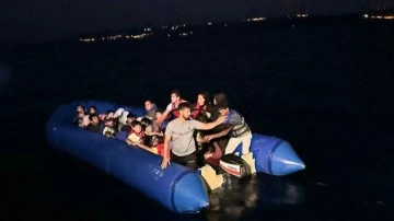 Çanakkale açıklarında Yunanistan'ın geri ittiği 80 göçmen kurtarıldı!