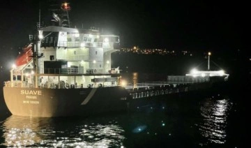 Çanakkale Boğazı'nda gemi arızası: Limana demirledi
