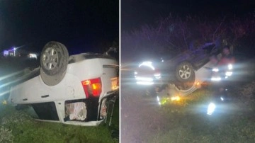 Çanakkale'de takla atan araçtaki 1 kişi öldü, 3 kişi ağır yaralandı!
