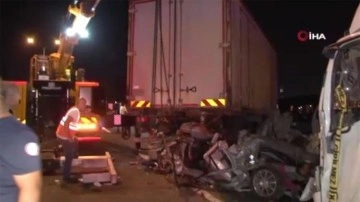 Çatalca'da zincirleme kaza! Araçların birbirine girdiği kazada 3 çocuk hayatını kaybetti