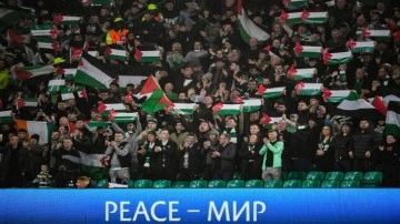 Celtic taraftarından Filistin isyanı: "Bu tam bir ikiyüzlülük"