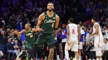 Celtics, 76ers'ı son saniyede bulduğu üçlükle 110-107 yendi