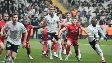 Cenk Tosun penaltı kaçırdı, Beşiktaş 1 puana razı oldu!