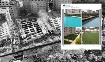 'Cennetten bir kare' diye reklamı yapılan 250 daireli rezidans depremde yıkıldı
