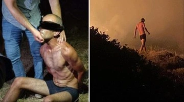 Çeşme'deki yangında ormanı kundaklayan şahıs tutuklandı